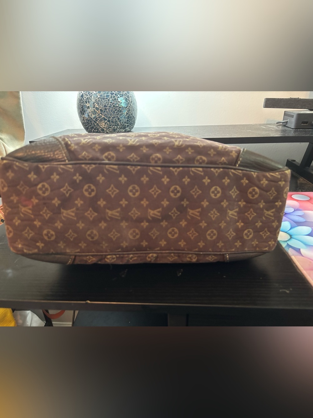 Authentic Louis Vuitton Monogram Mini Lin Boulogne 30 - Picture 6 of 15